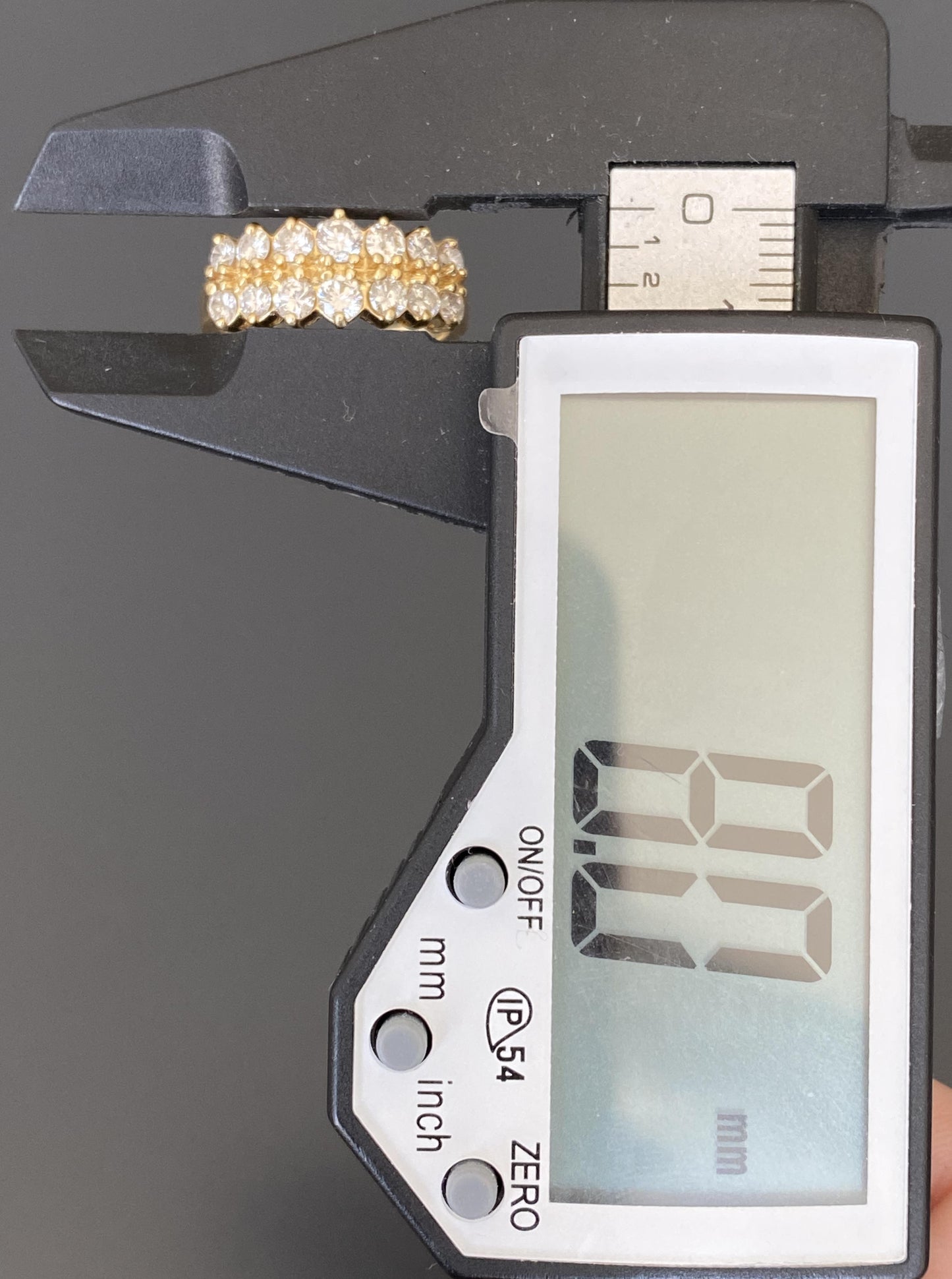 Estate Scallop Diamond Band
