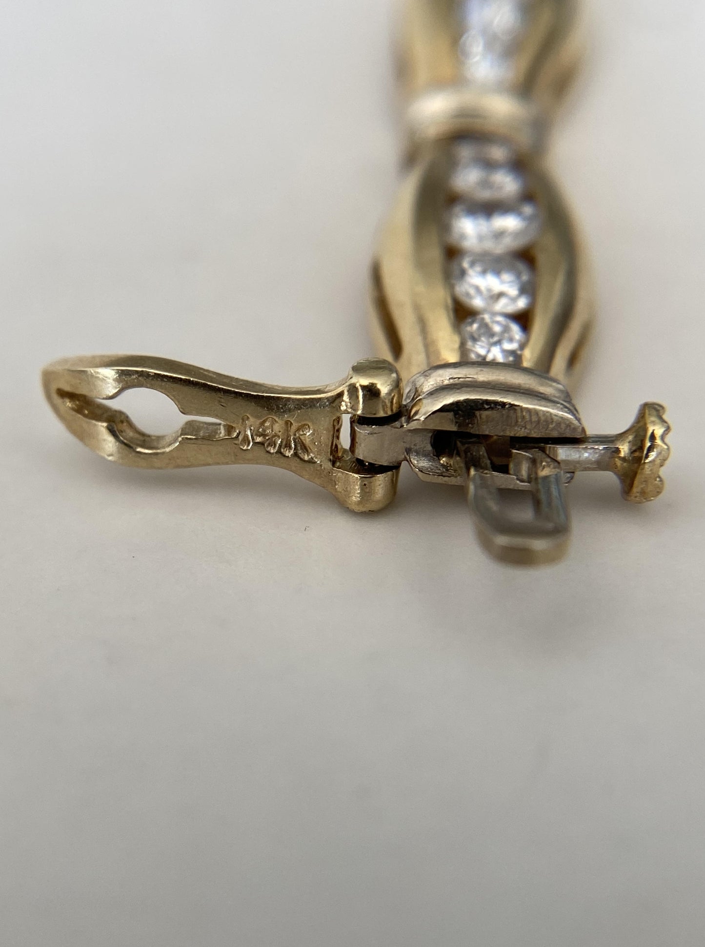 Vintage Channel Diamond Bracelet
