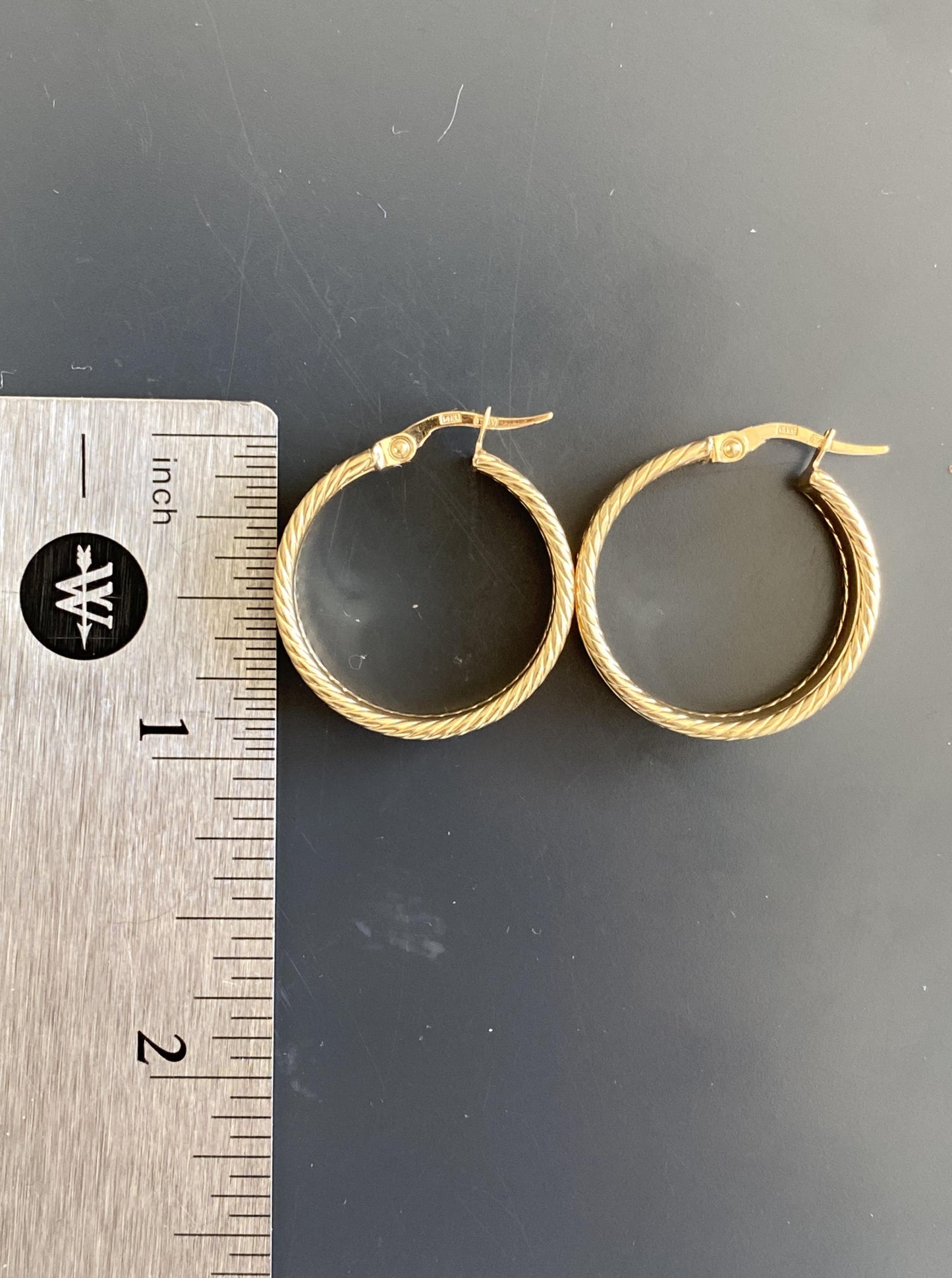 Chunky Hoops with Rope Details