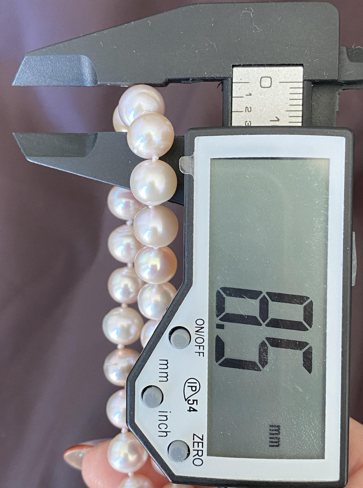 Pink Pearl Necklace