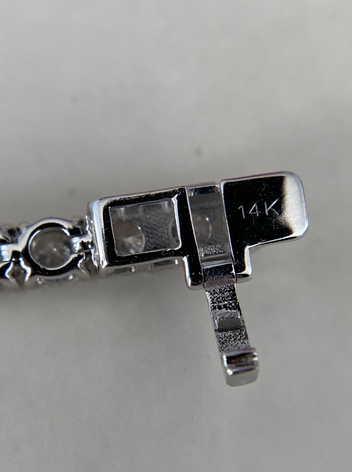 14K Lab Diamond Bracelets