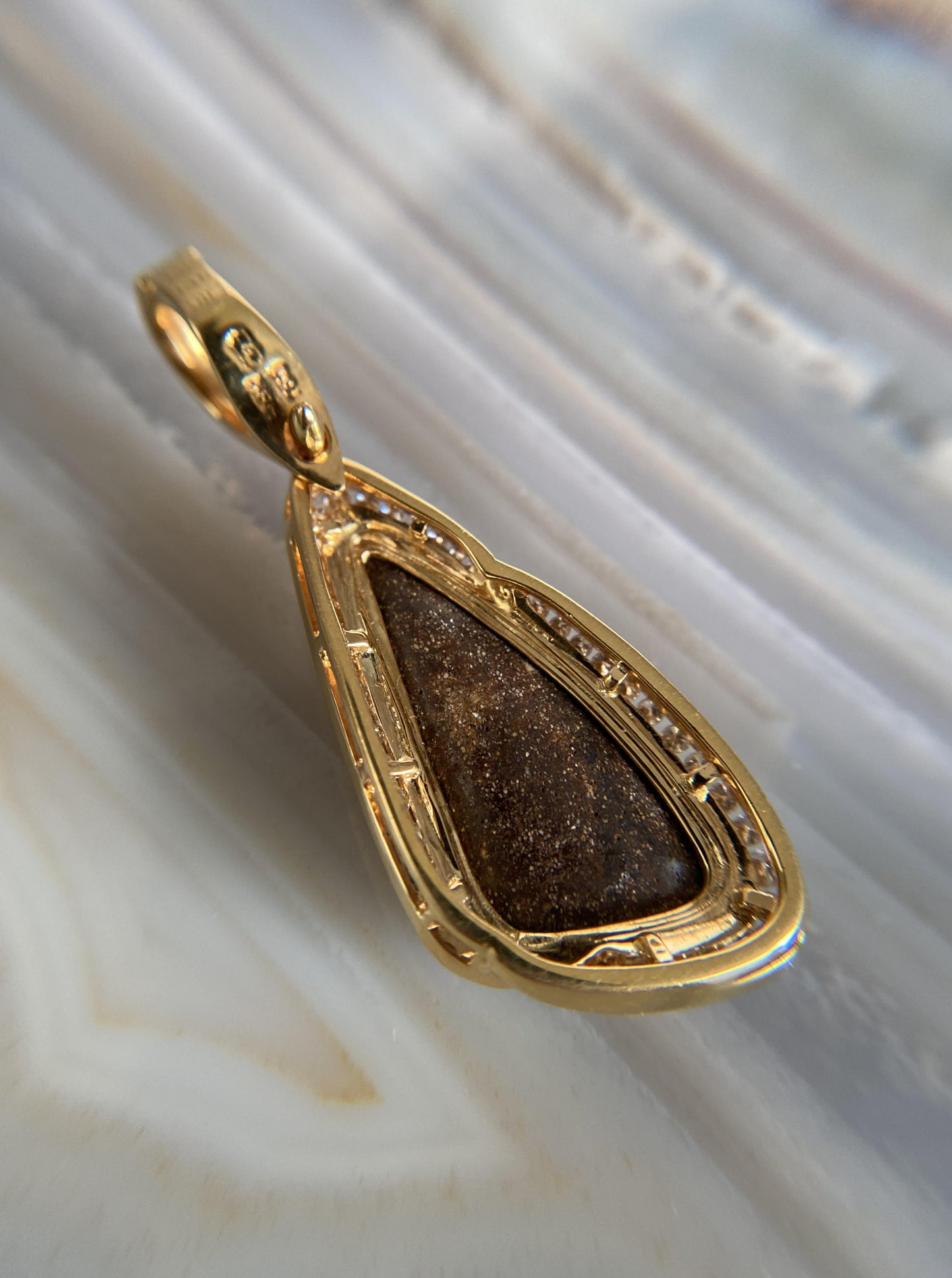 Black Opal Pendant