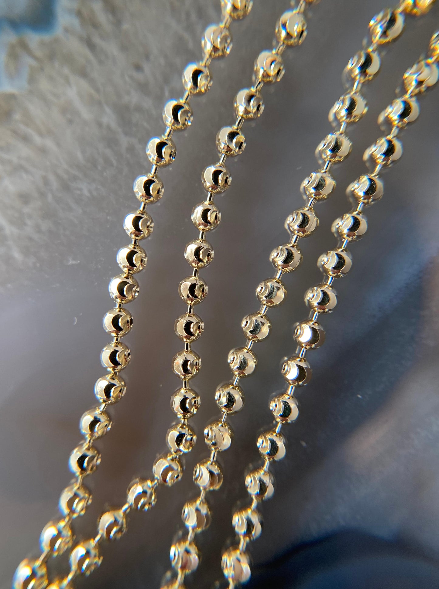 Curved Beaded Chain