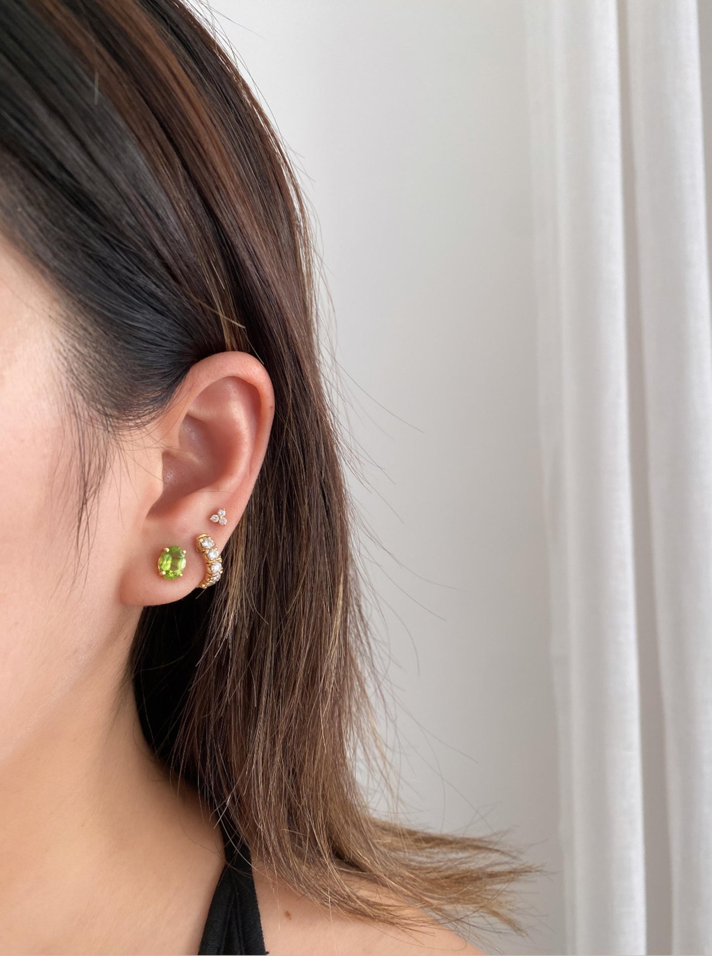 Vintage Peridot Studs