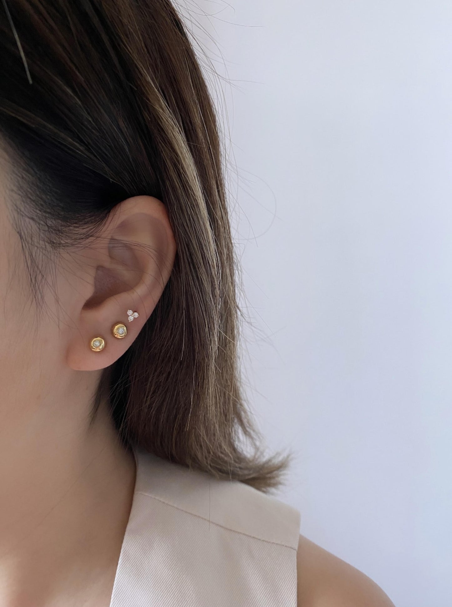 Diamond Munchkin Studs