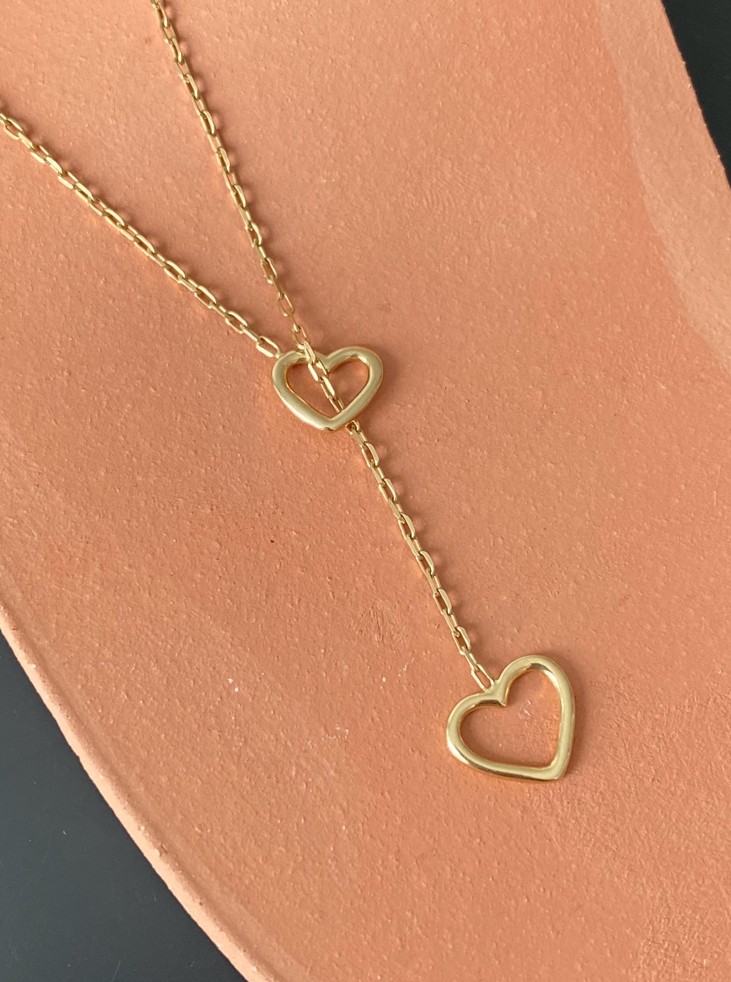 Heart Lariat Necklace