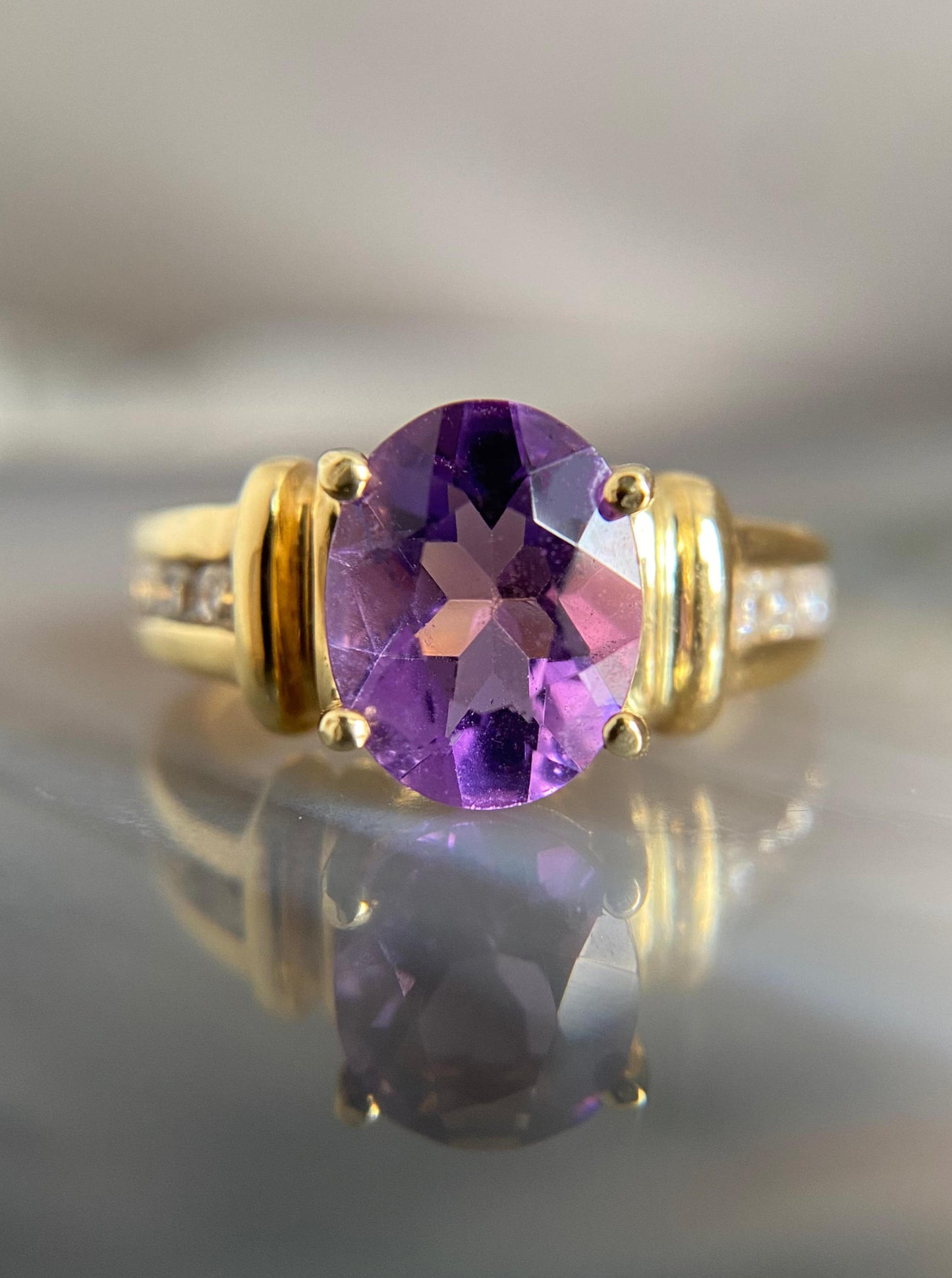 Vintage Amethyst Ring