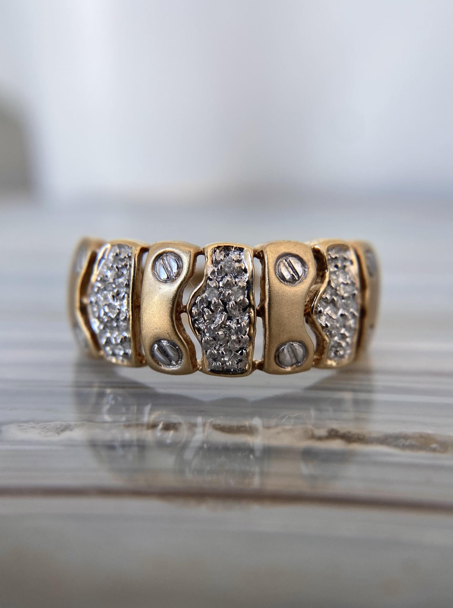 Semi Matte Belt Link Band