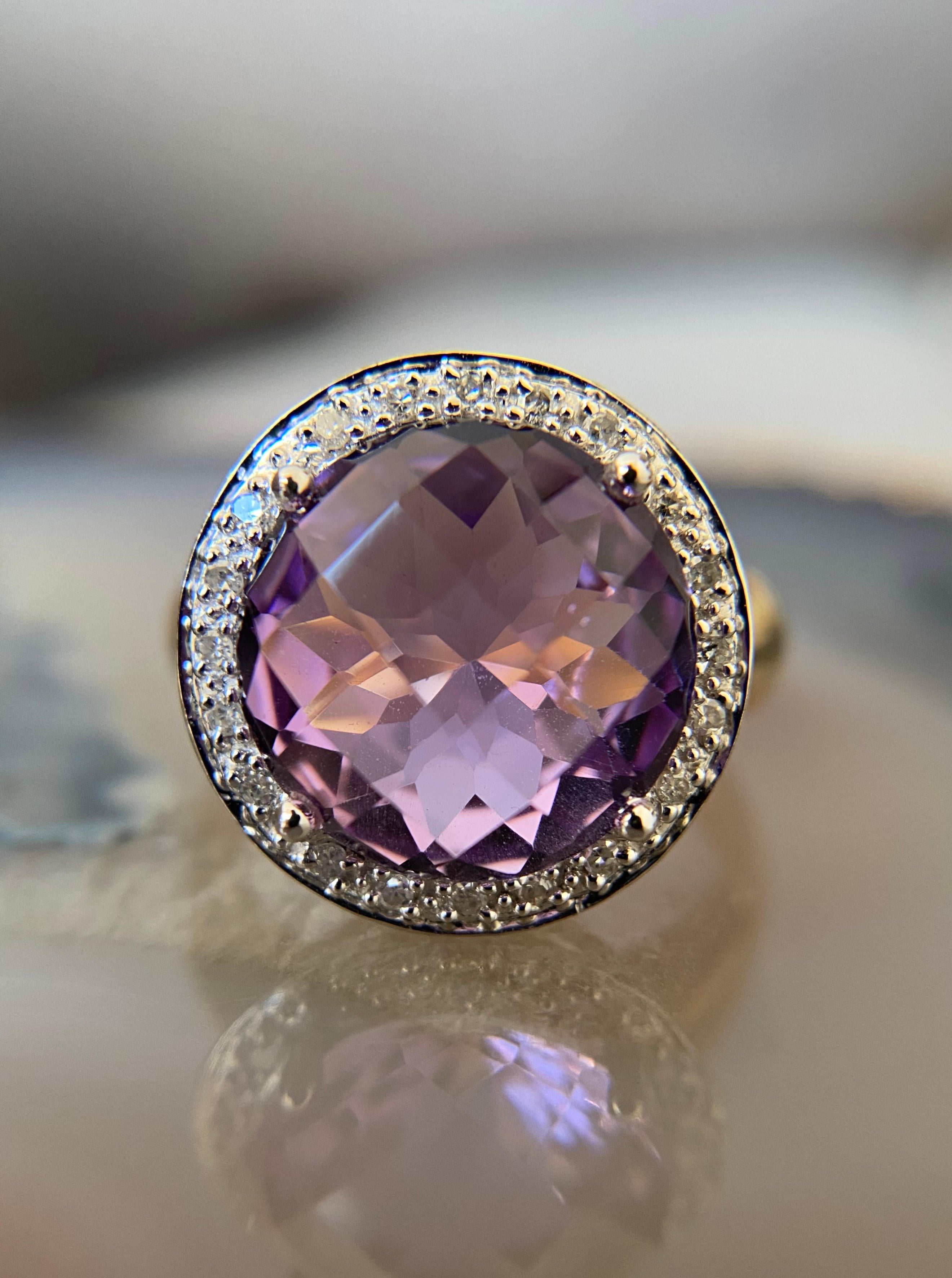 Estate Amethyst Ring Bao Bae Jewelry