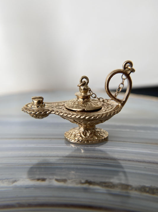 Vintage Genie Charm