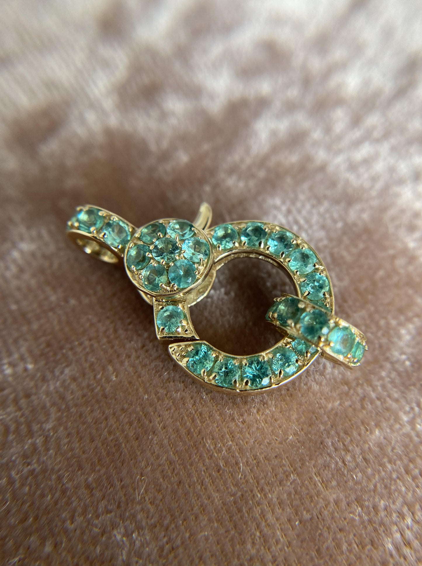 Emerald Lobster Clasp