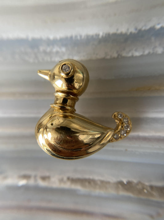 Duck Brooch