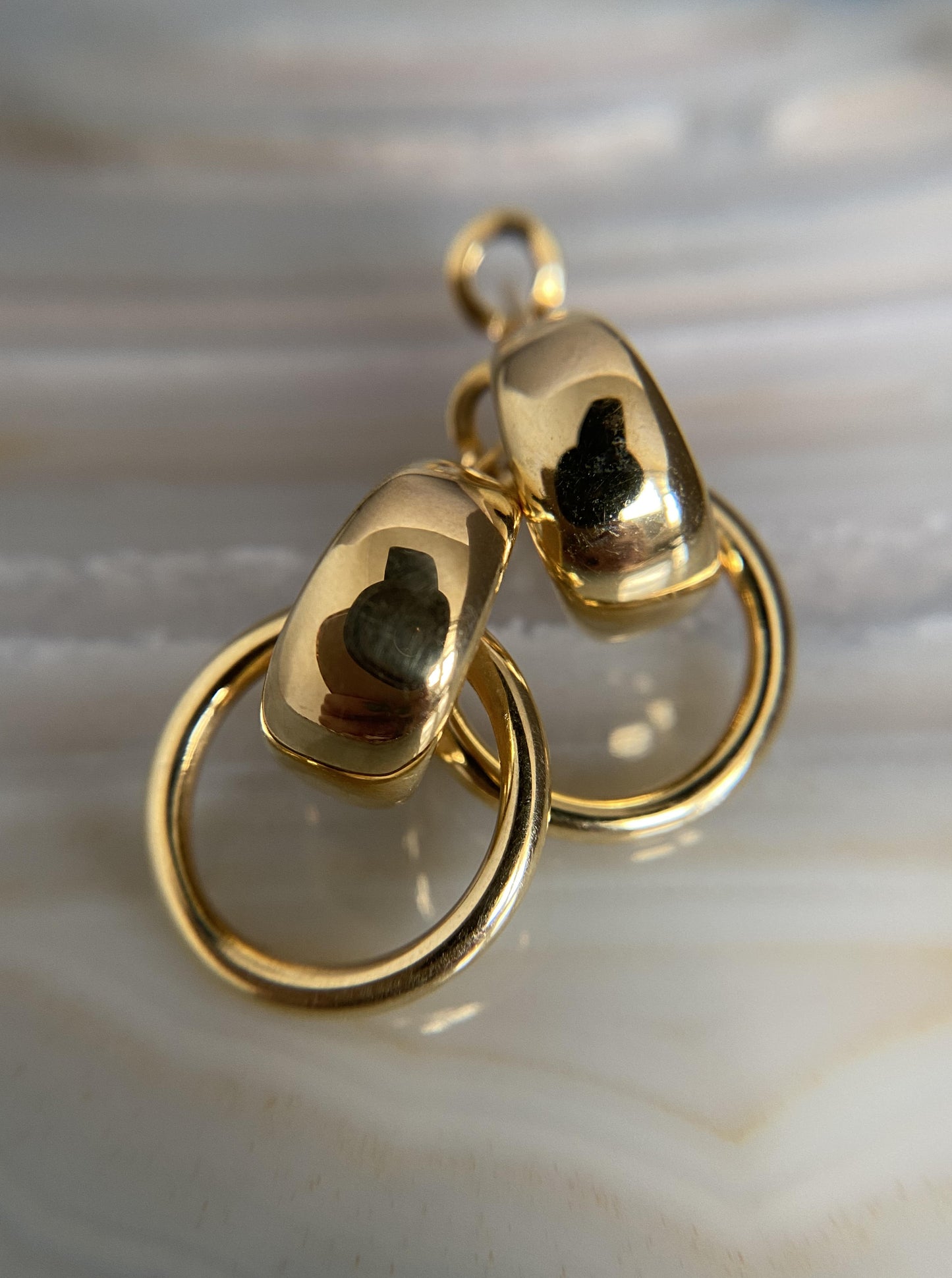 Door Knocker Hoop Earrings