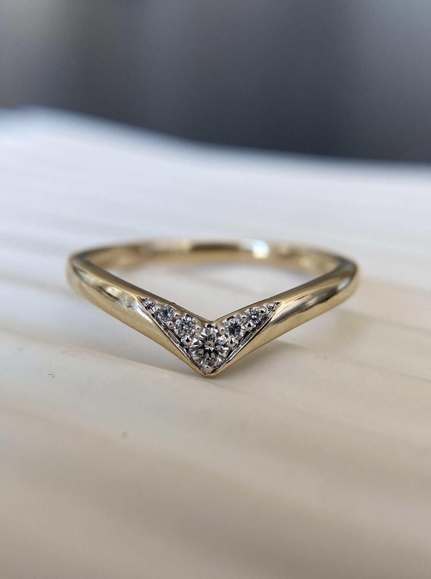 Lady "V" Diamond Stacking Band