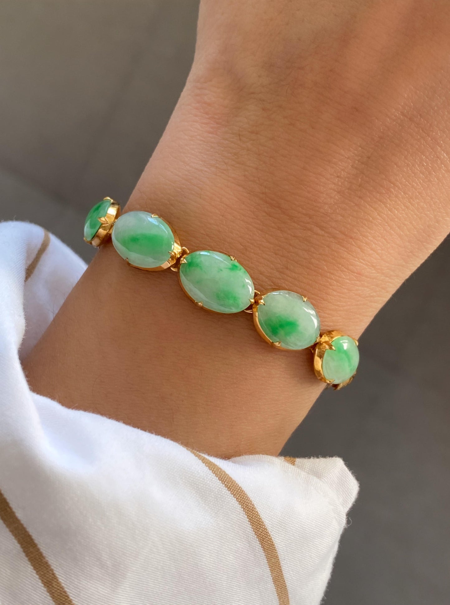 Vintage Jade Bracelet