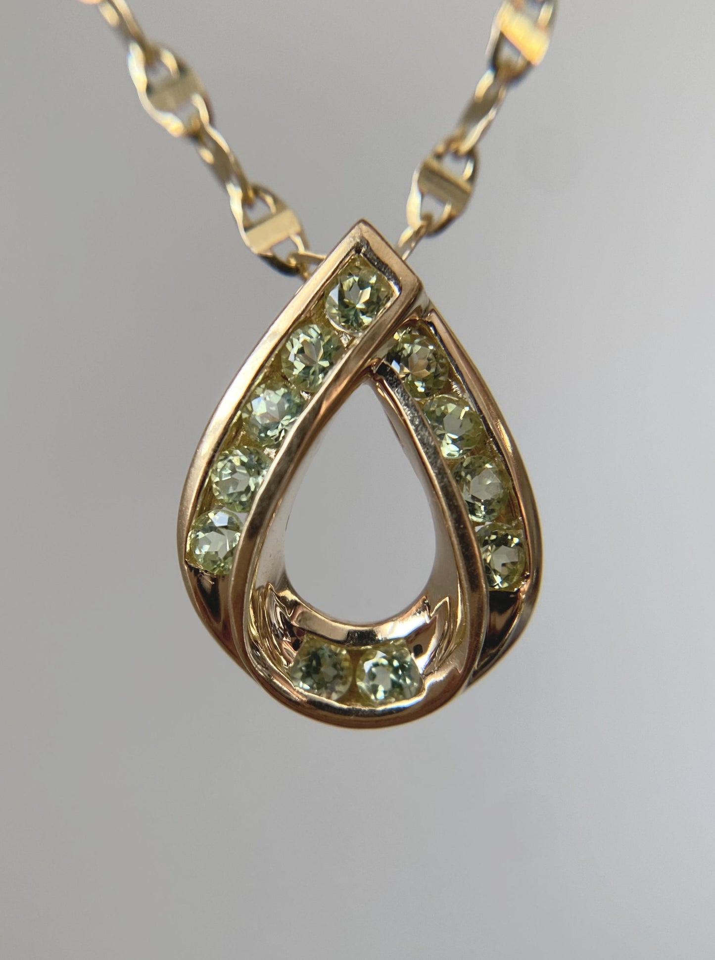 Vintage Peridot Pendant