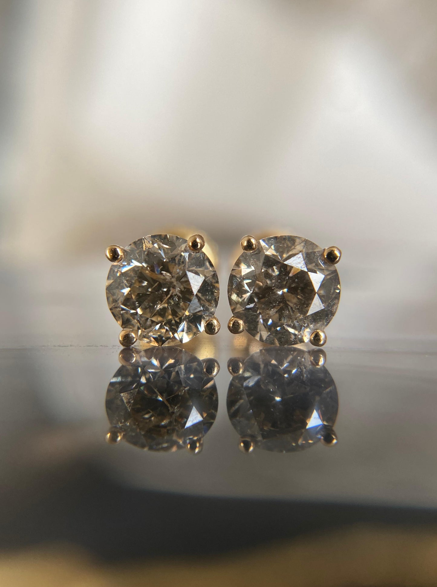 Vintage Galaxy Diamond Studs