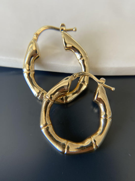 Modern Bamboo Hoops