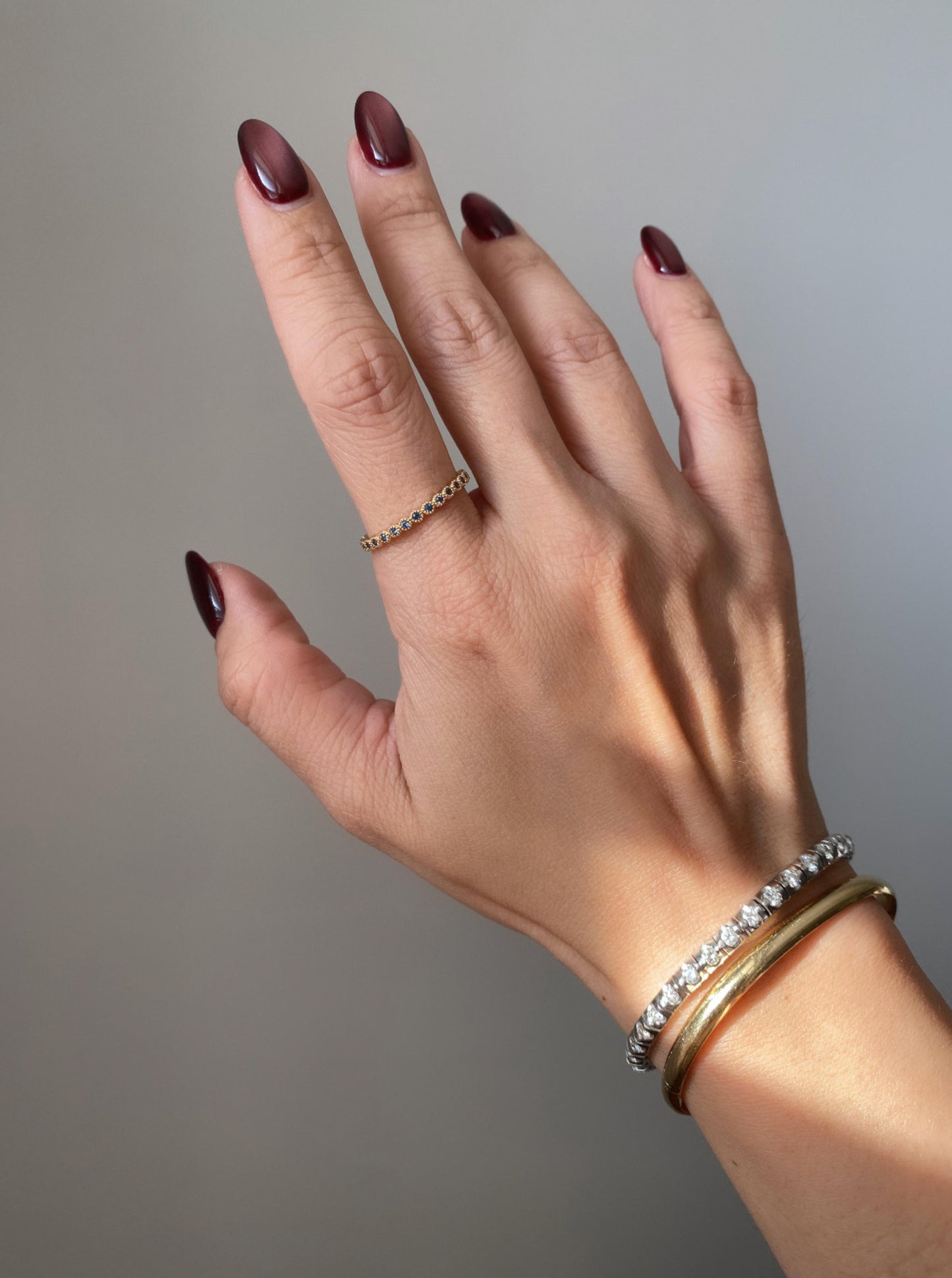 Dainty Sapphire Band