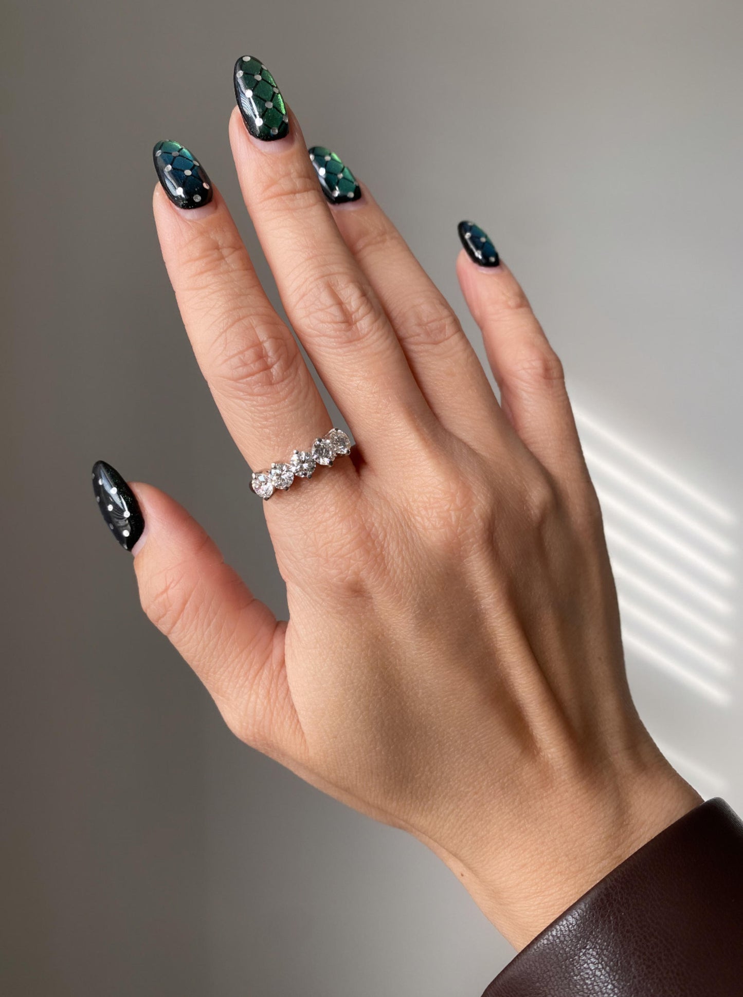 White Gold Diamond Band