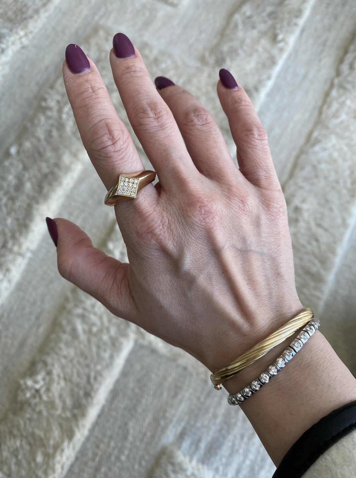 Statement Celestial Diamond Star Band