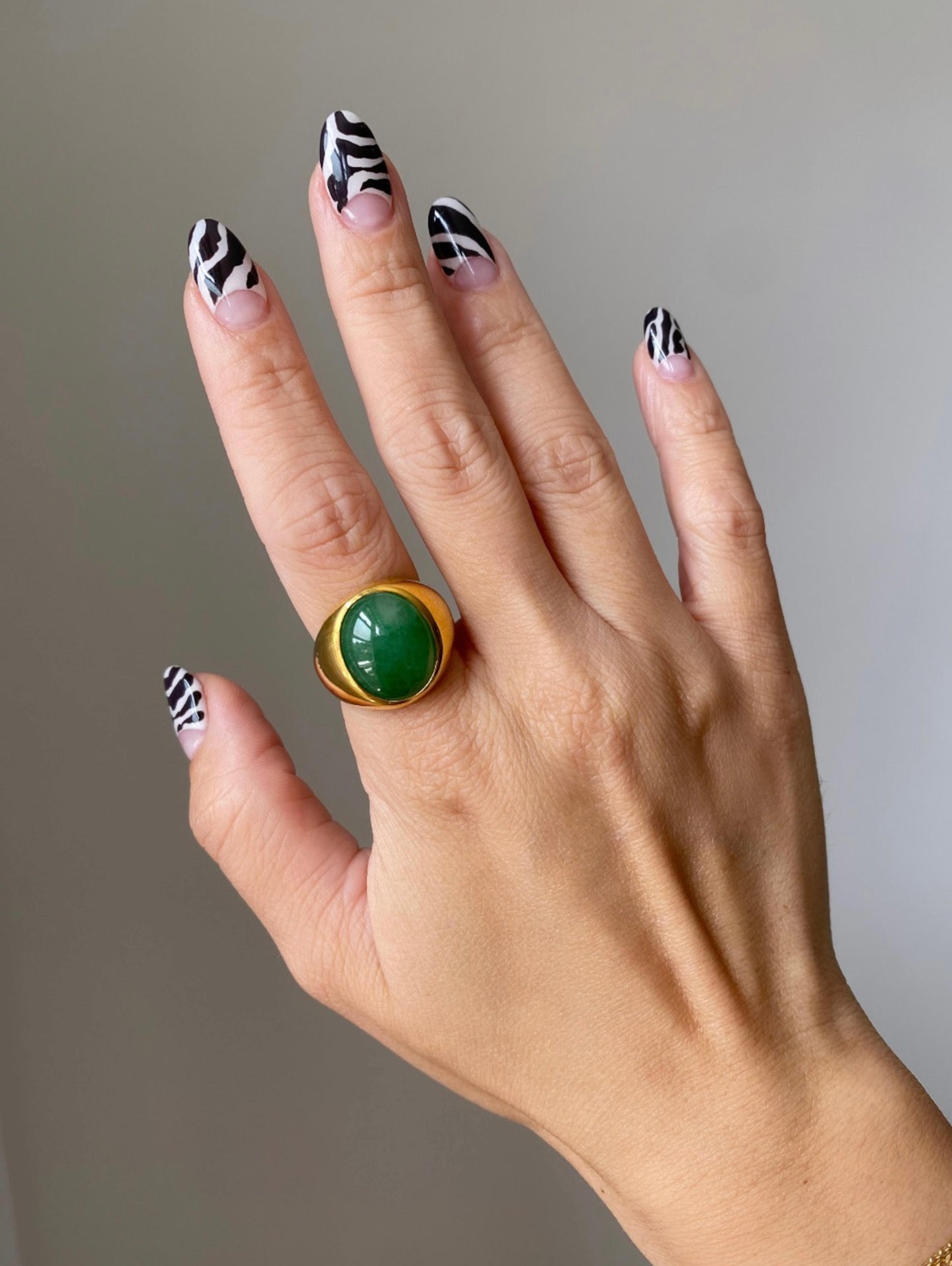 Jade Signet Ring