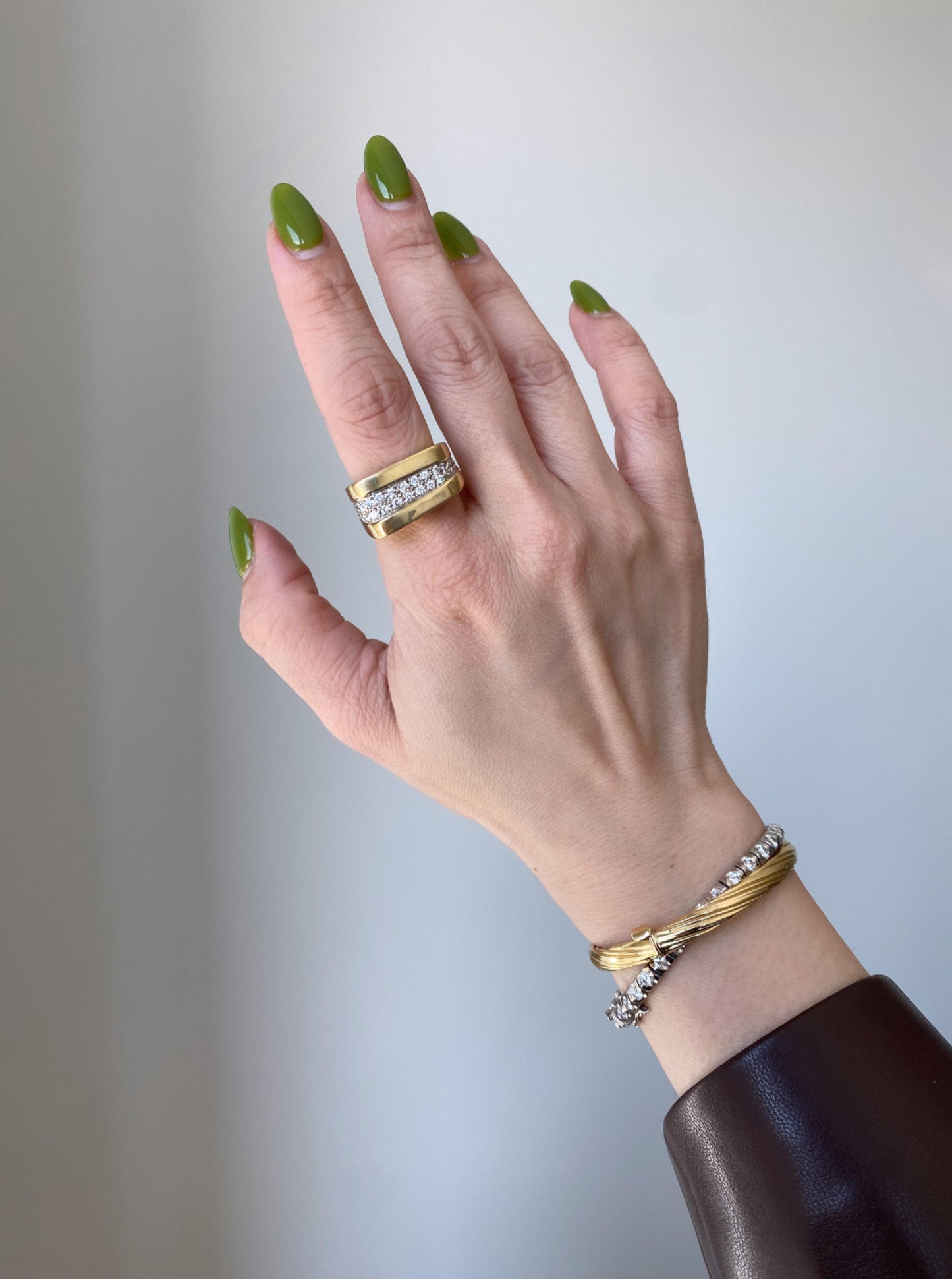 Estate Big Mac Diamond Band