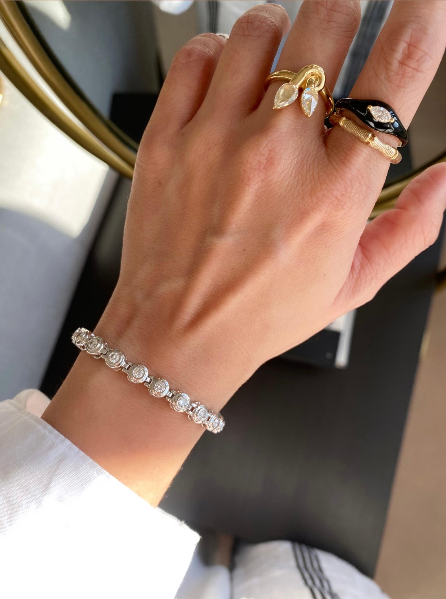 Bubble Diamond Bracelet