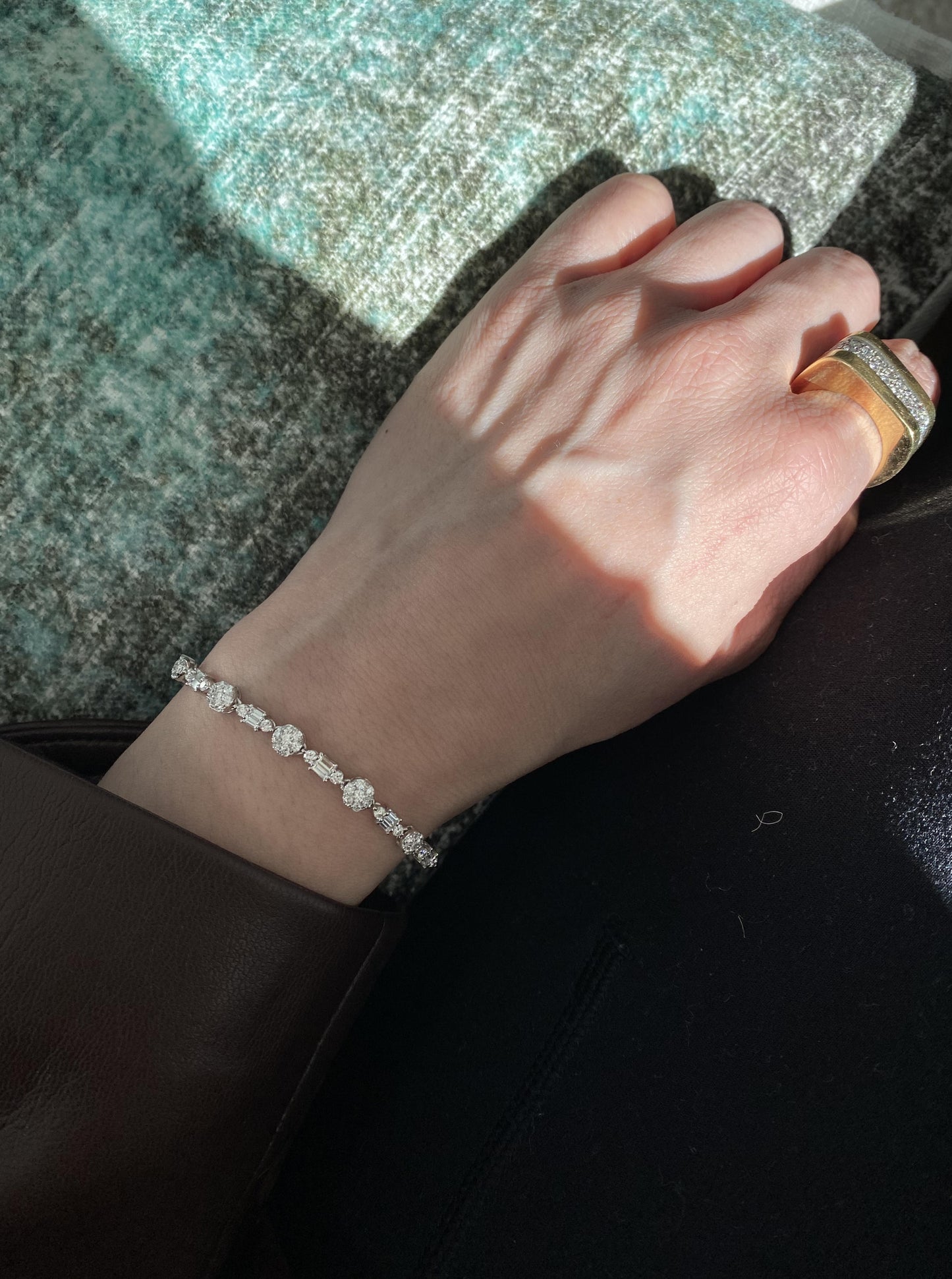 Muti Shape Diamond Bracelet
