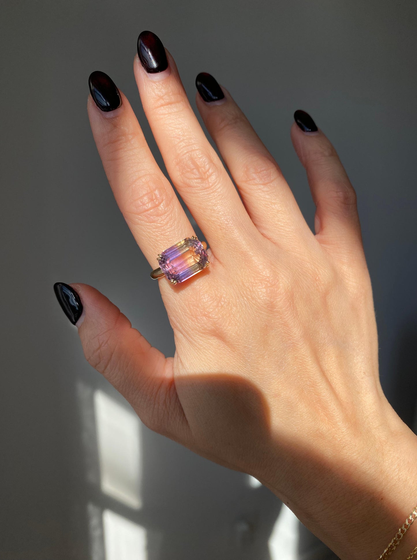 East West Ametrine Ring