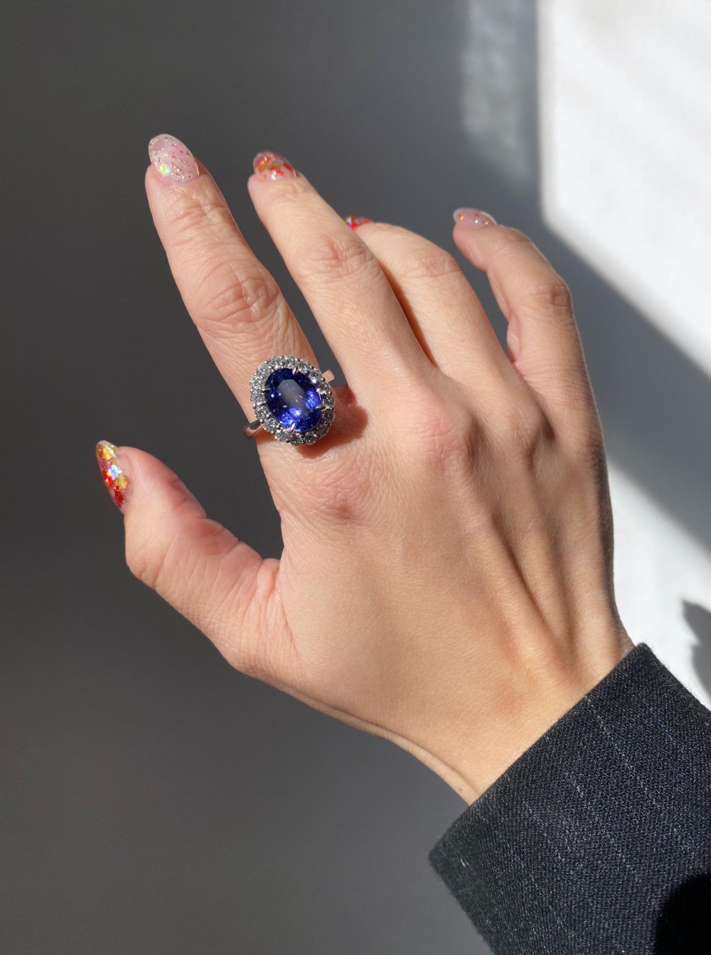 Tanzanite Ring Cocktail Ring