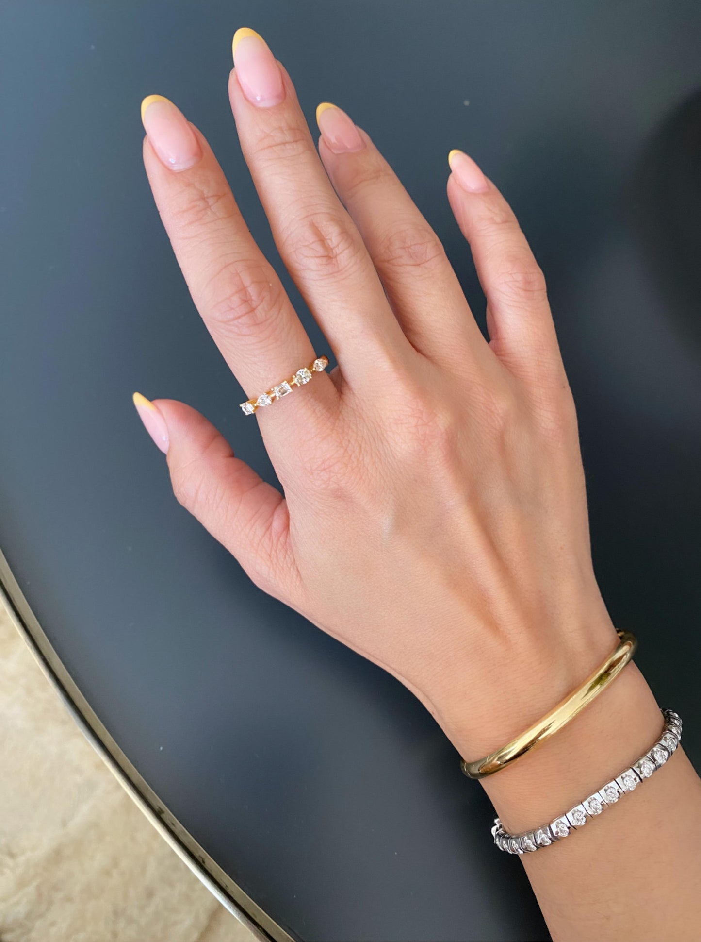 Muti Shape Diamond Band