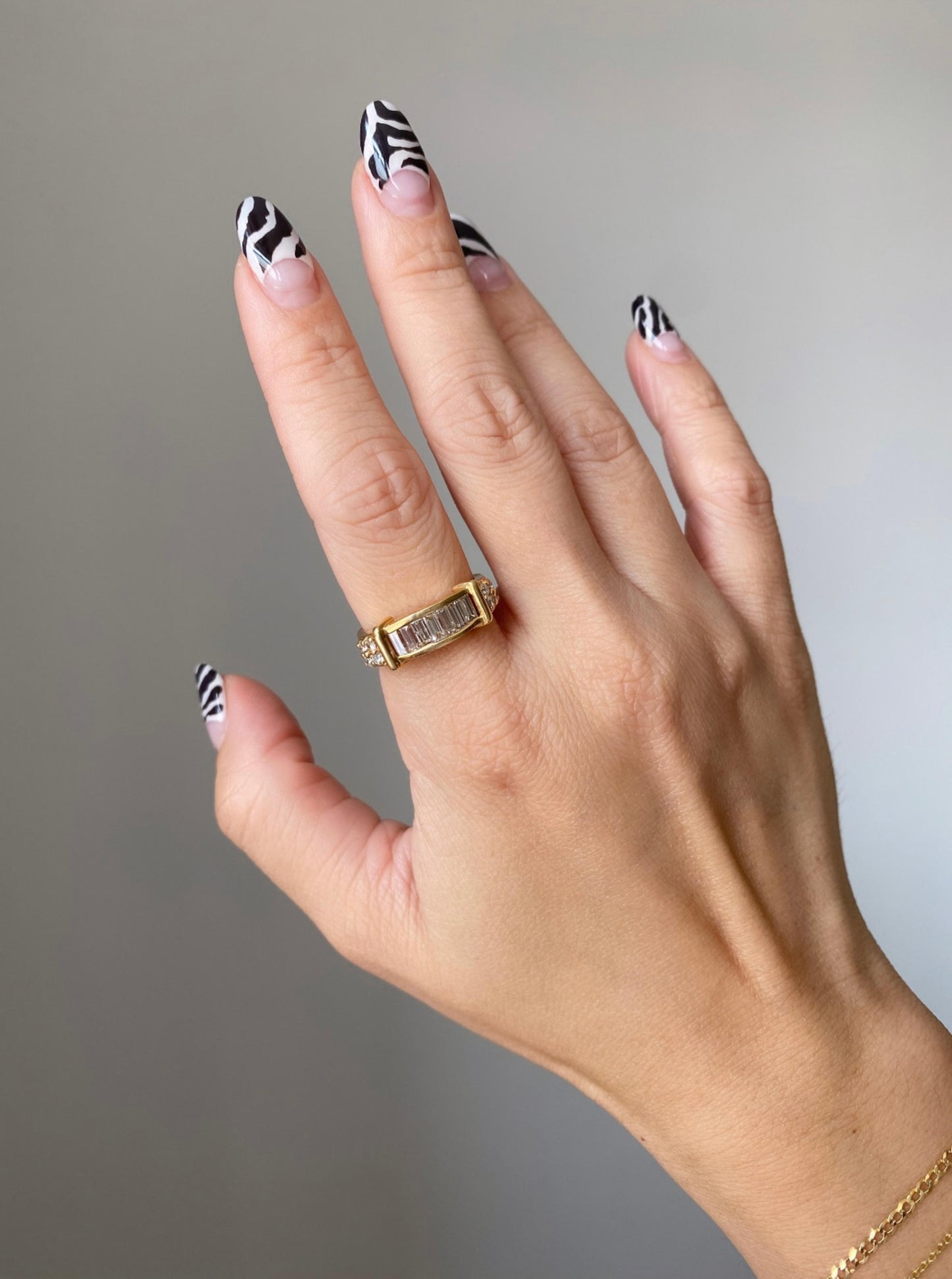 Vintage Baguette Ring