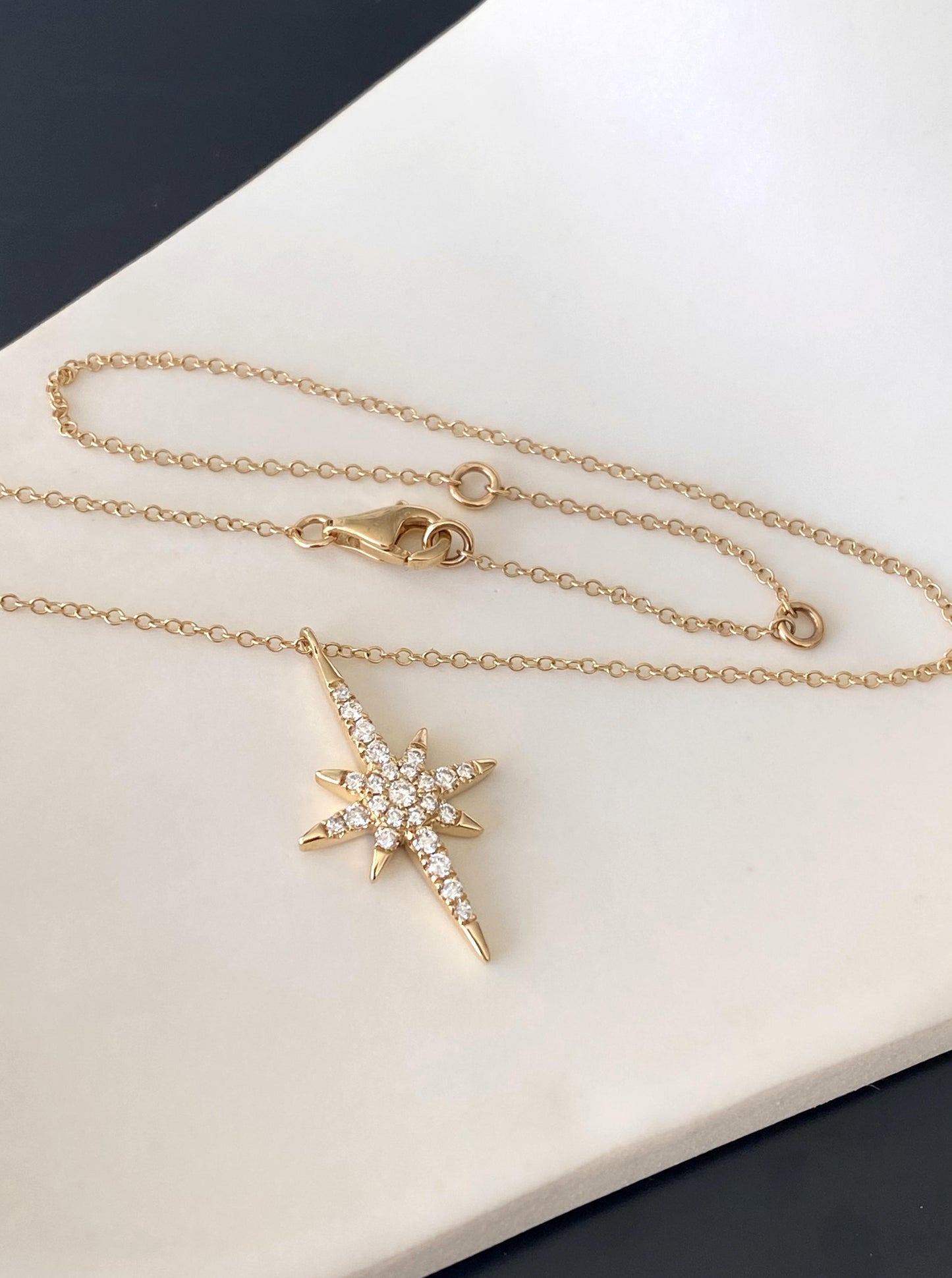 Celestial Star Diamond Necklace