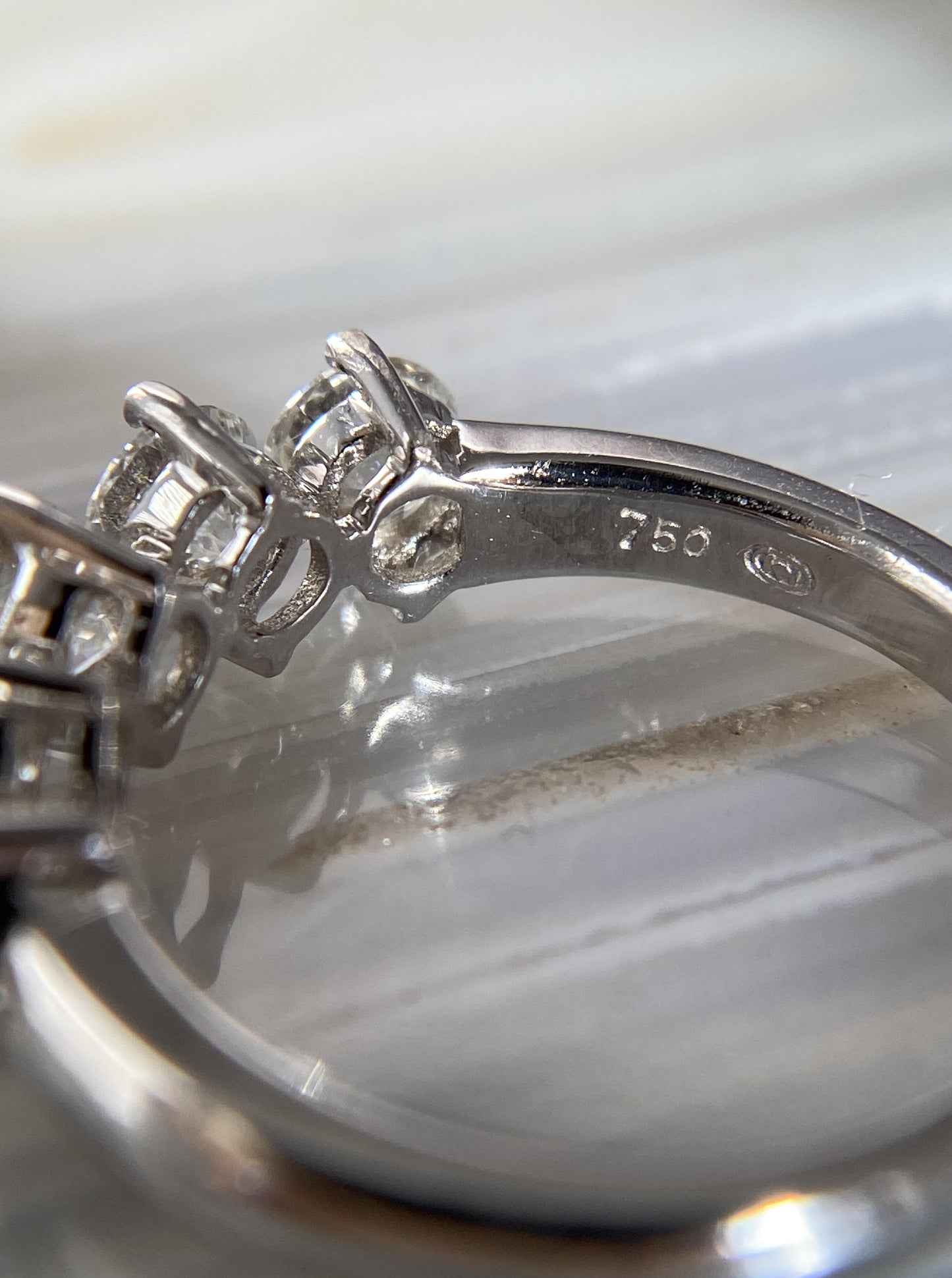 White Gold Diamond Band