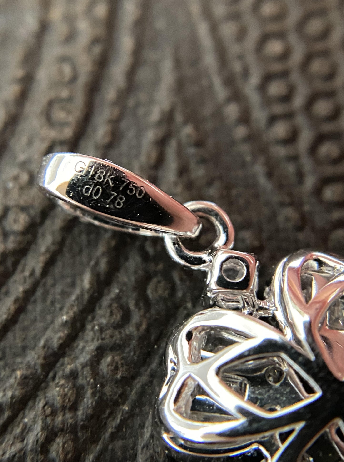 Clover Diamond Charm