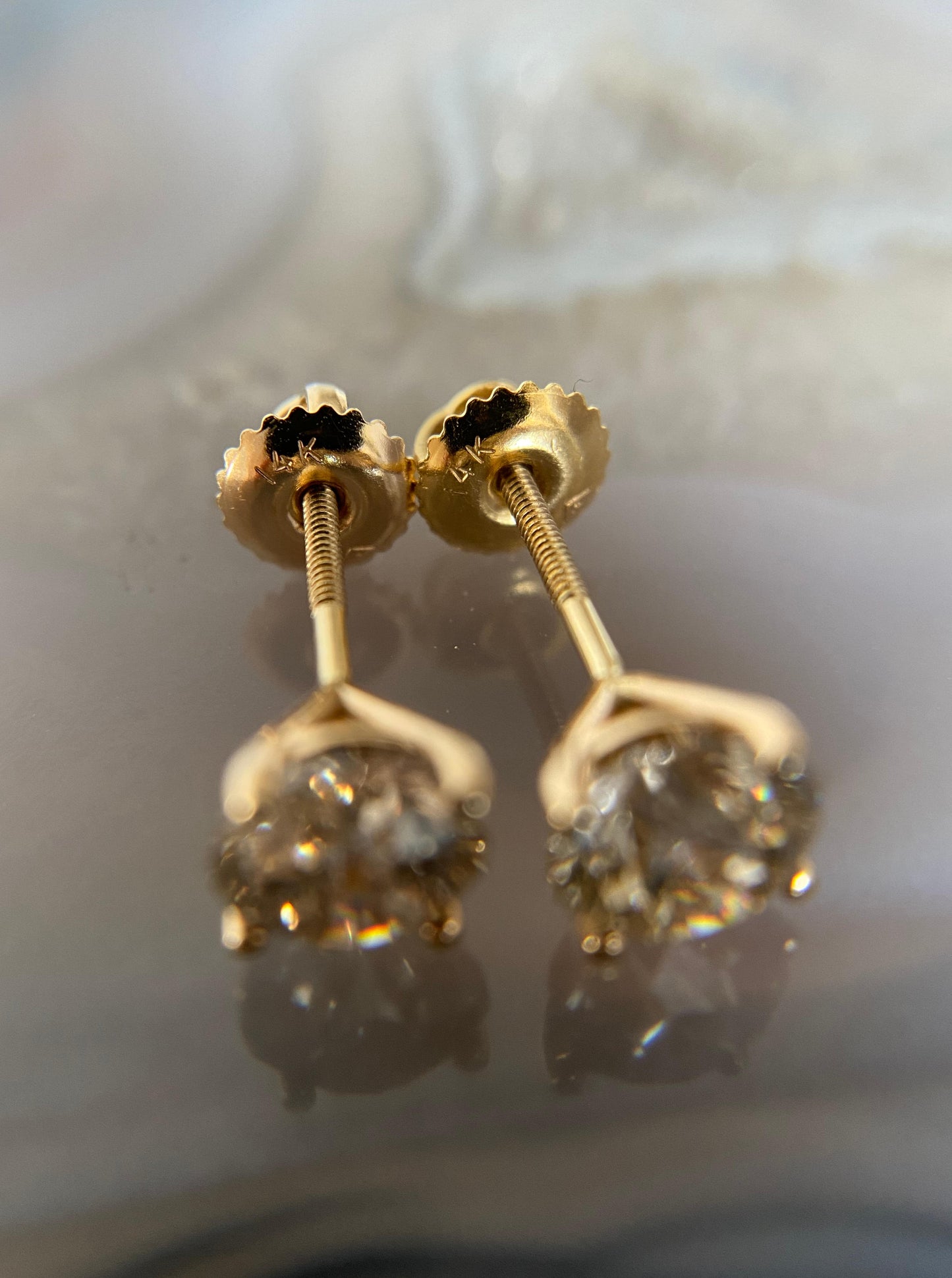 Vintage Galaxy Diamond Studs