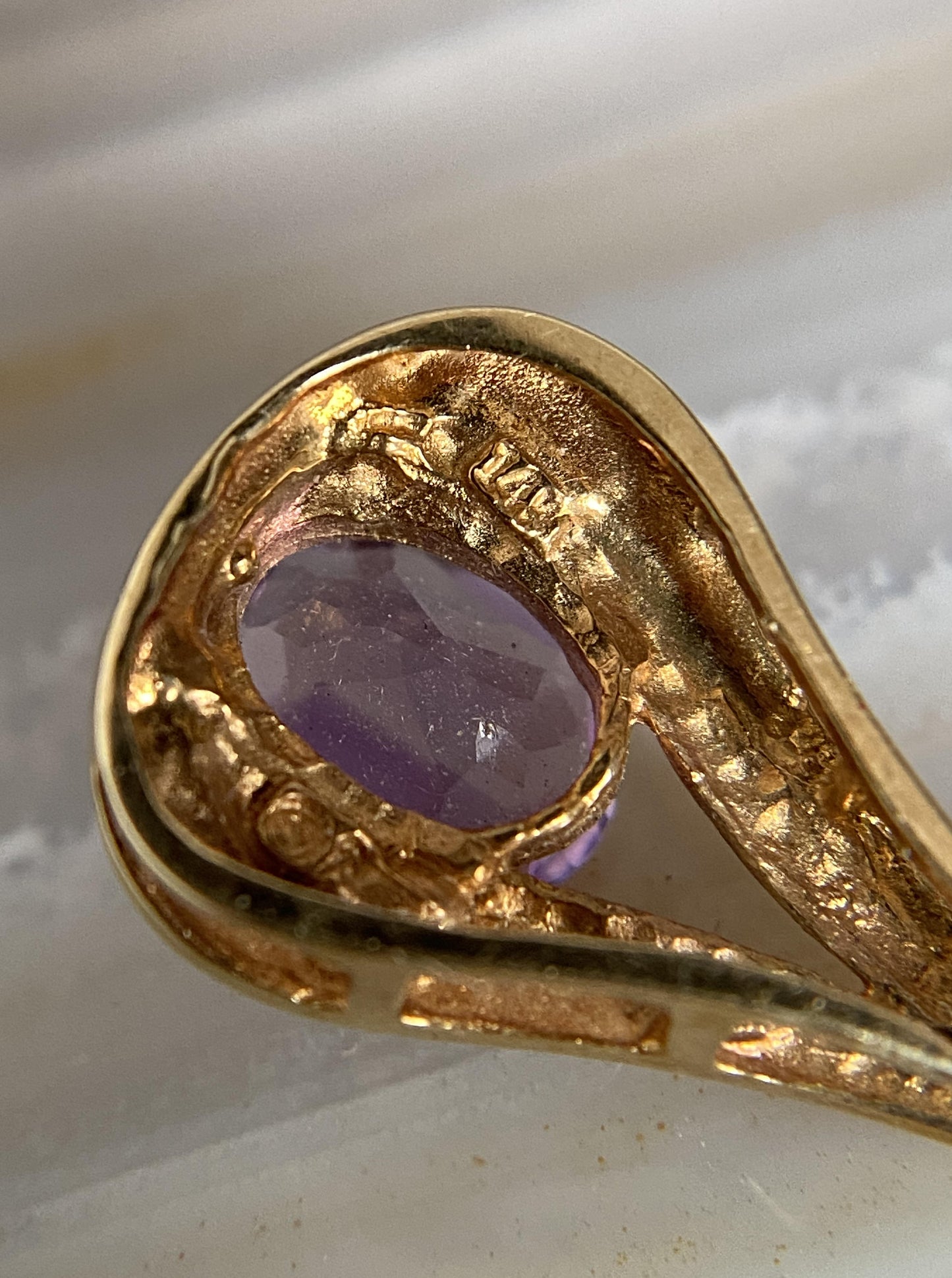Vintage Amethyst Pendant