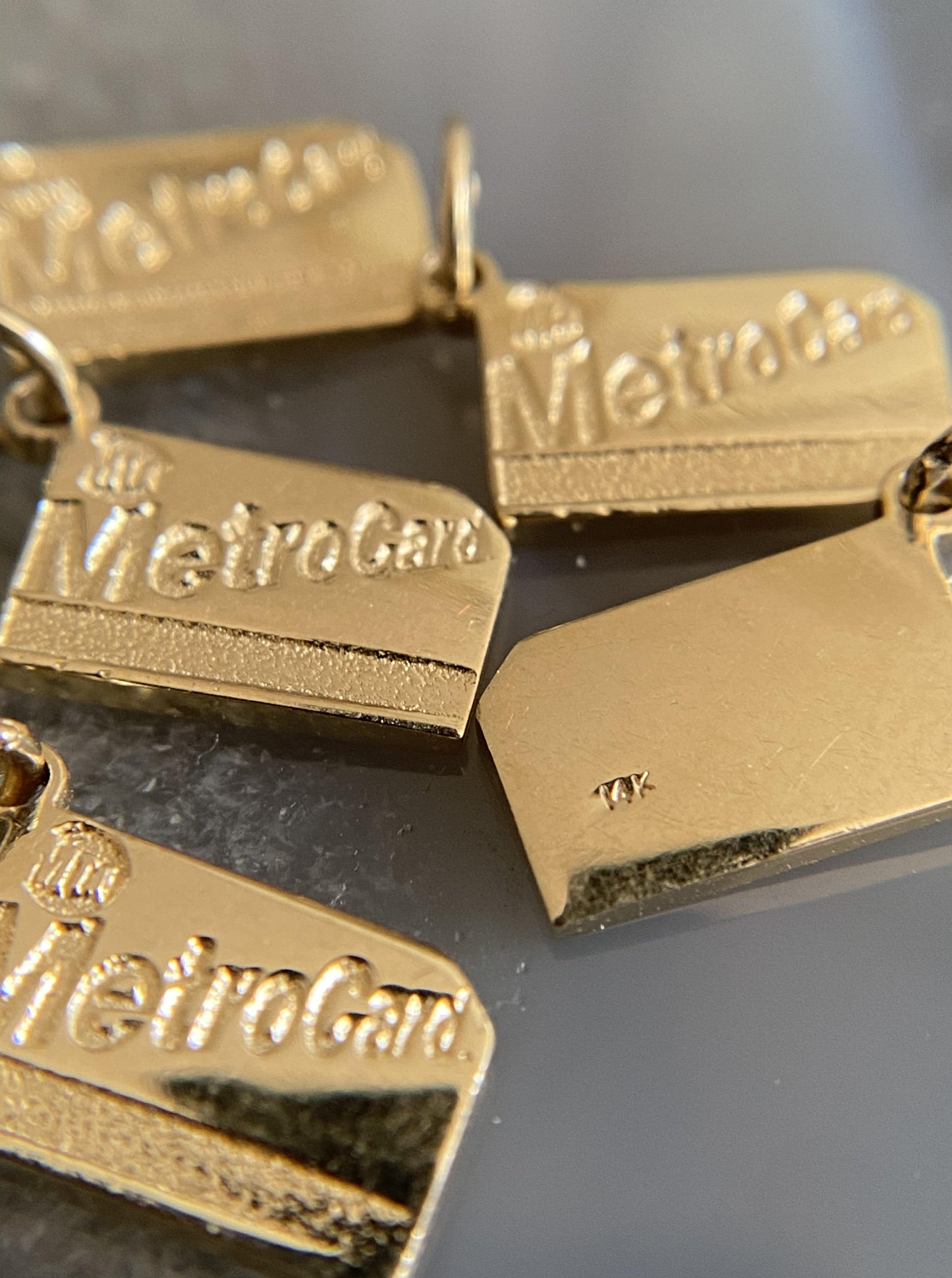Metro Card Charm