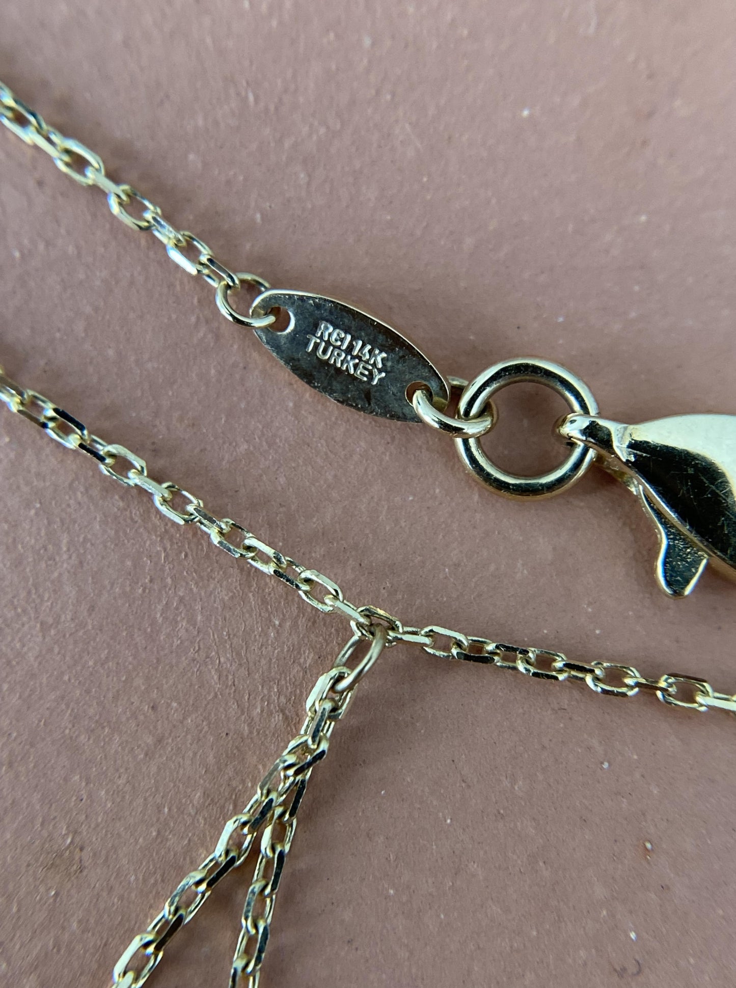 Double Spheres Lariat Necklace