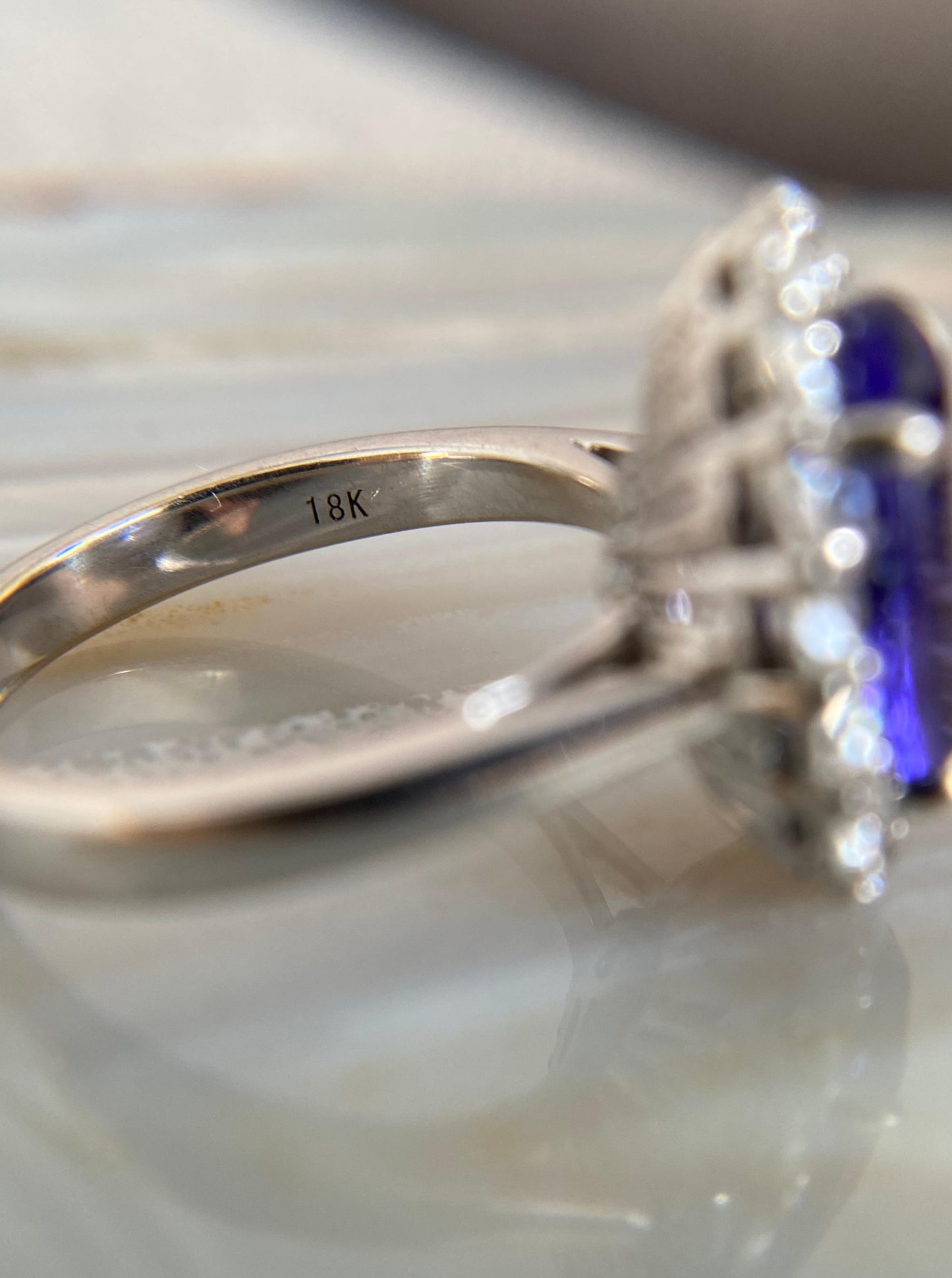 Tanzanite Ring Cocktail Ring