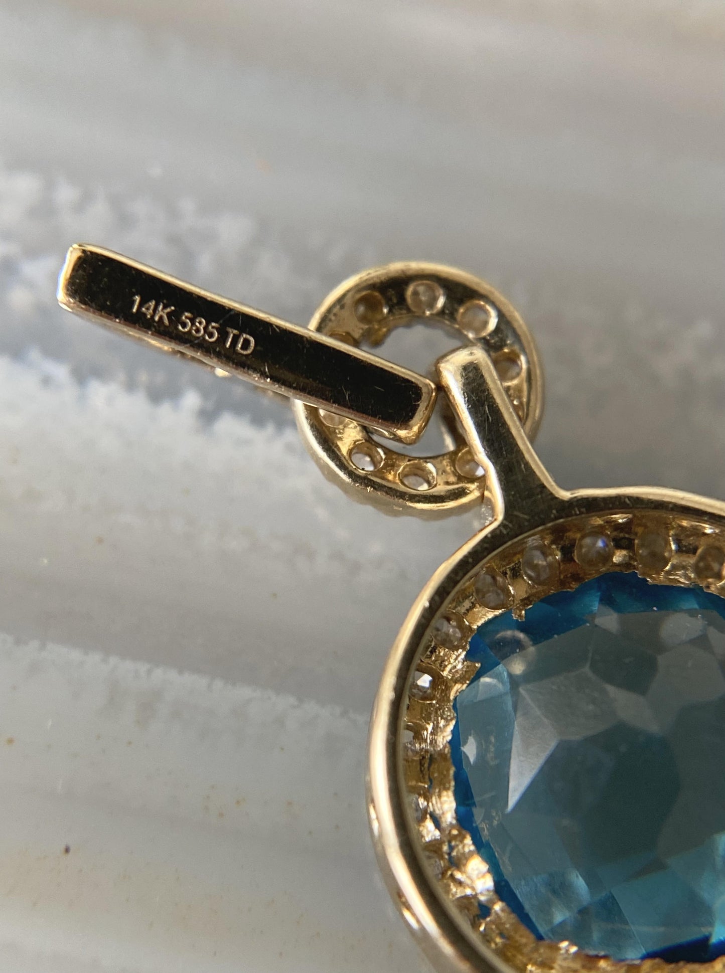 Swiss Topaz Pendant