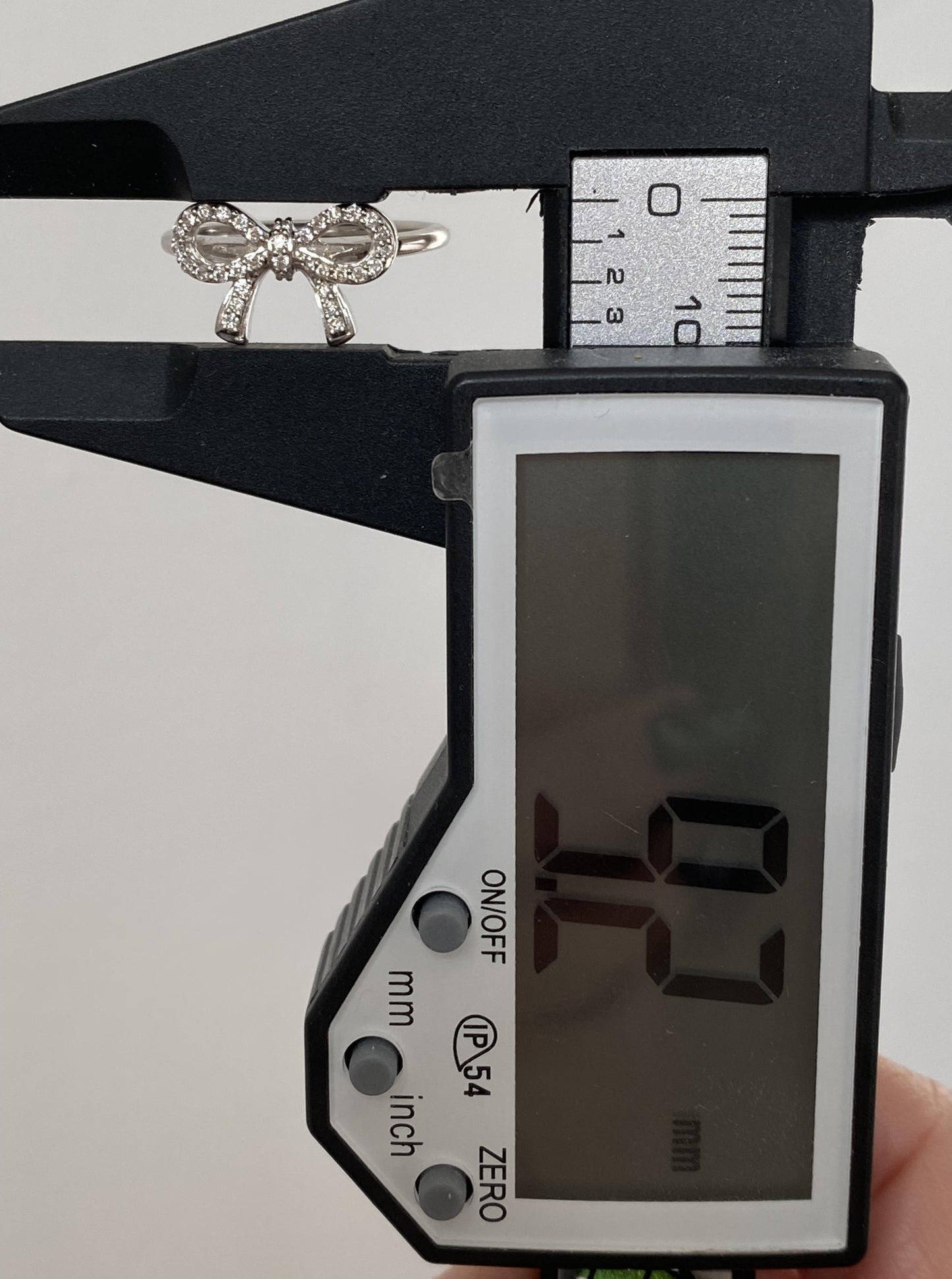 Diamond Bow Tie Ring