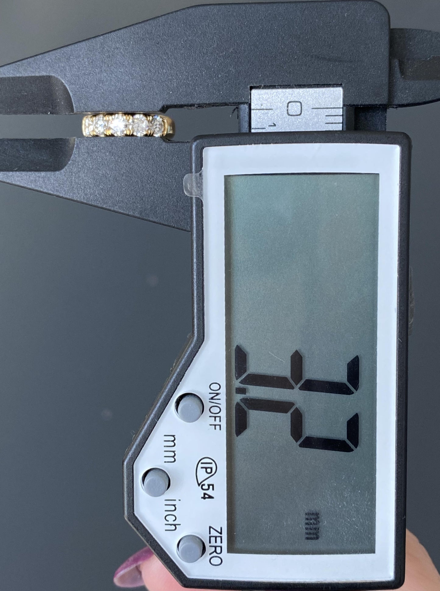 Chunky Diamond Huggies