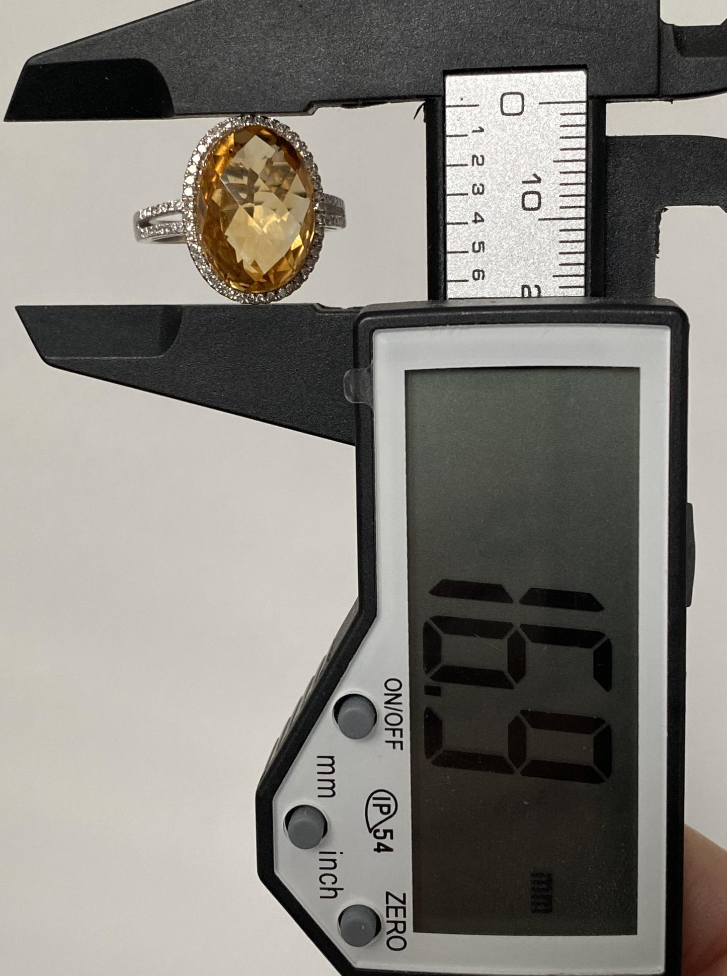 Citrine Cocktail Ring