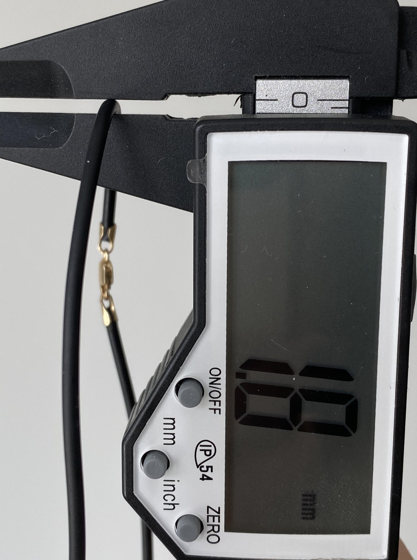 Vintage 14K Enamel Panther Charm Necklace