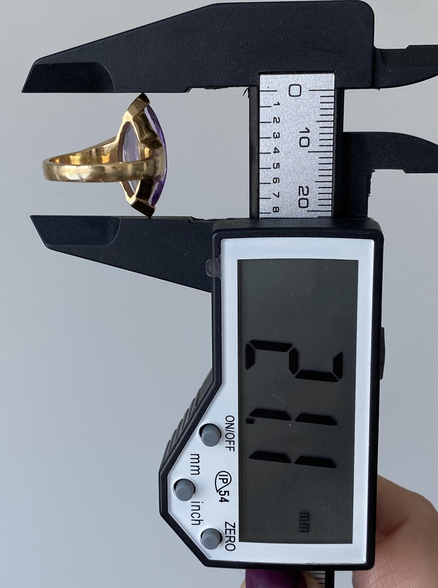 Vintage Marquise Amethyst Ring