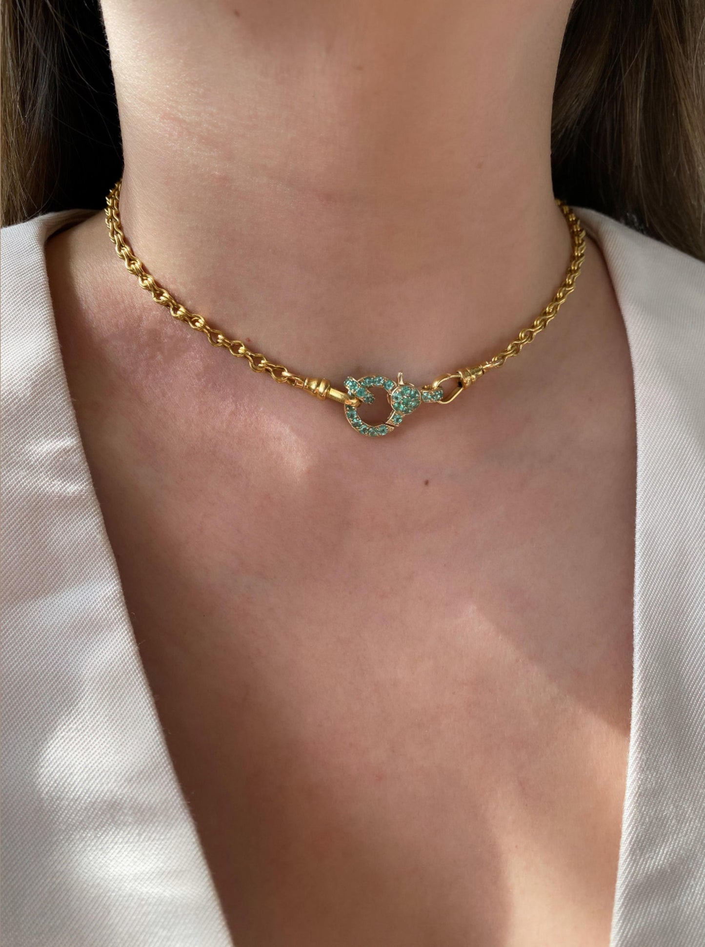 Emerald Lobster Clasp