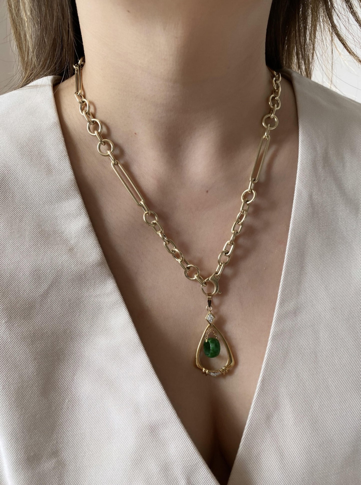 Vintage Jade Pendant