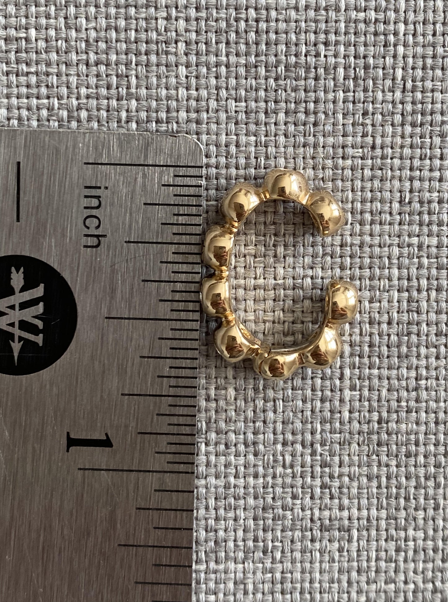 Diamond Bubble Ear Cuff